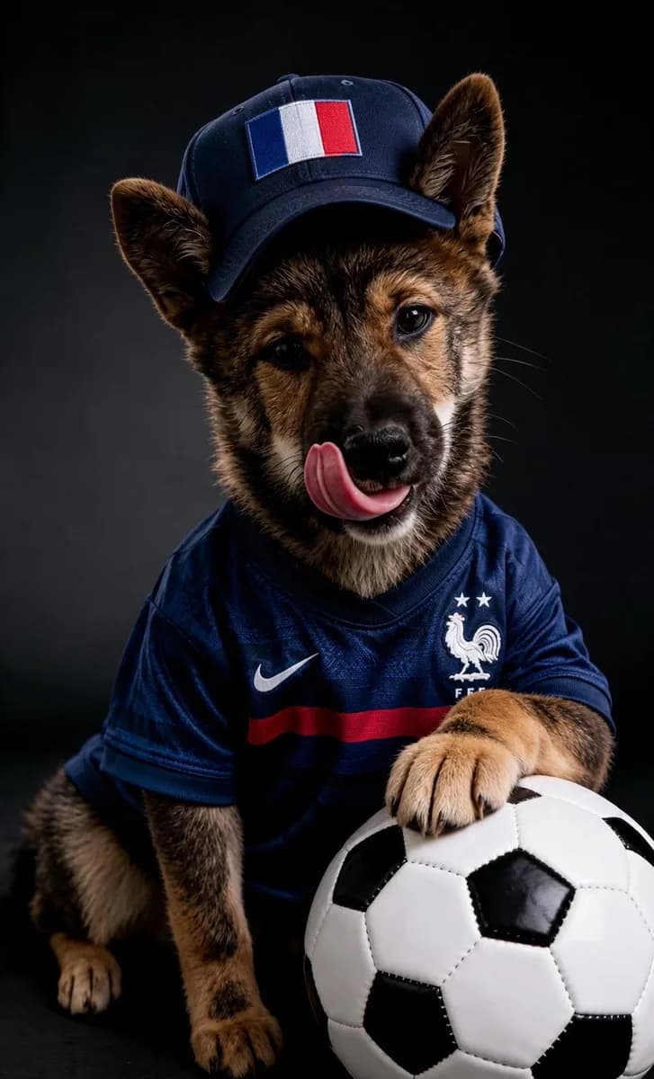 Biha aux couleurs de l’équipe de France
